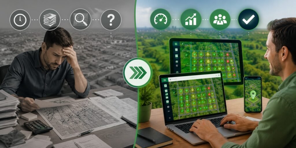 Antes e depois da transformação digital